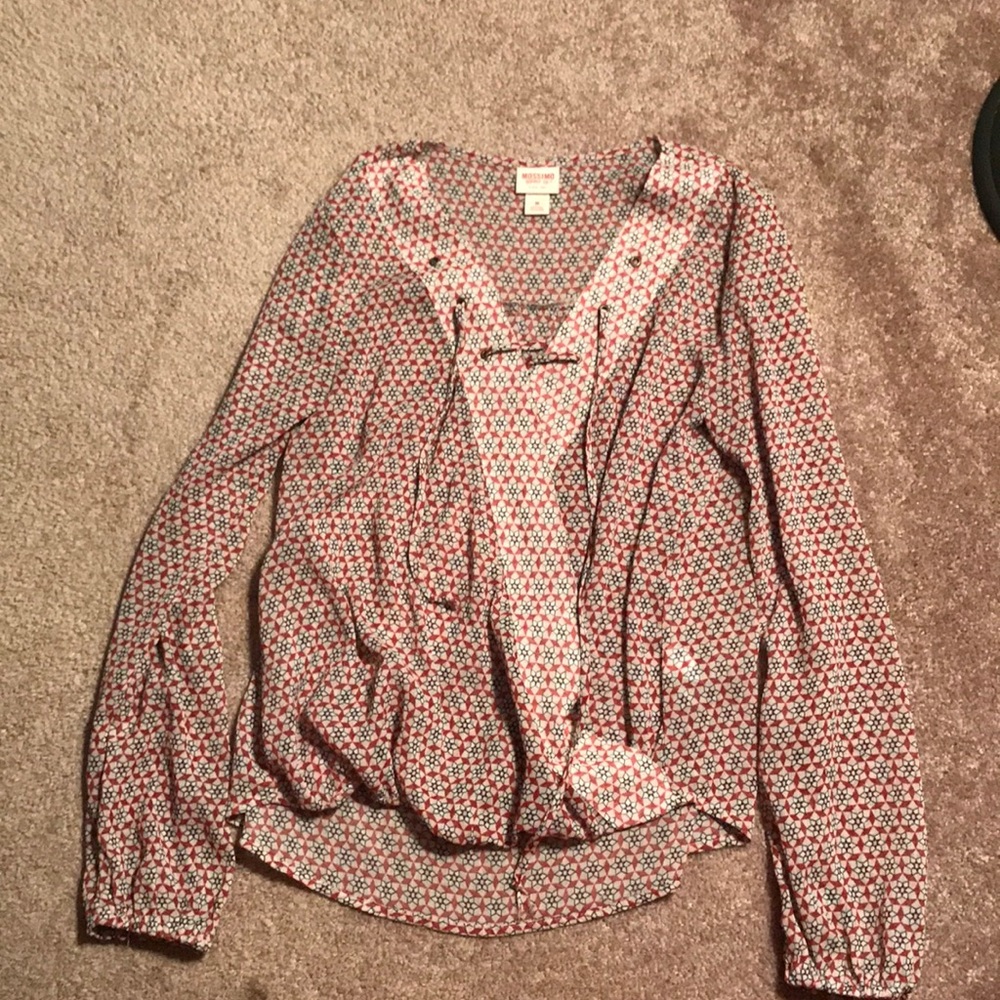 Tie up blouse!